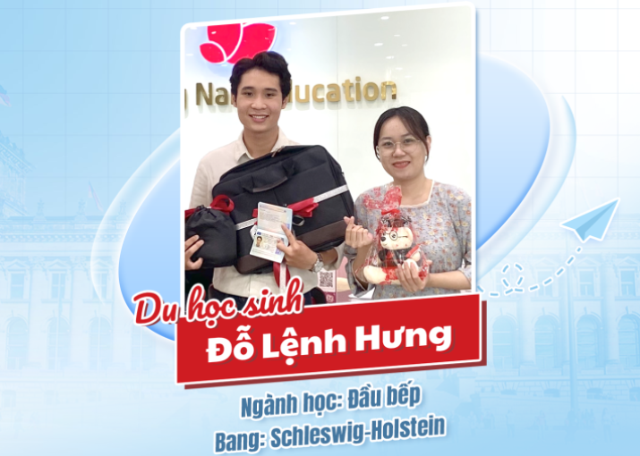 ĐỖ LỆNH HƯNG - Du học sinh - Du học Nghề Đức ngành Đầu bếp