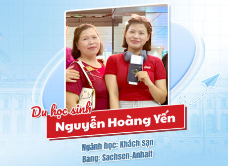 NGUYỄN HOÀNG YẾN - Ngày xuất cảnh: 28/09/2025