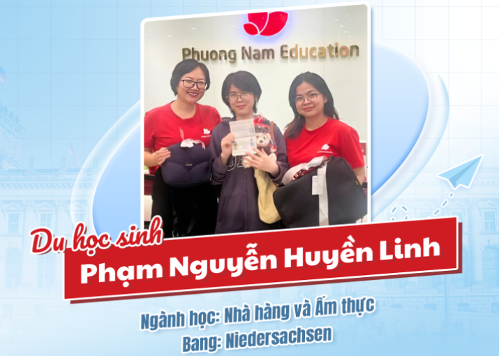 PHẠM NGUYỄN HUYỀN LINH - Ngày xuất cảnh: 31/03/2025