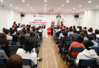 BUỔI ĐÓN TIẾP ĐẠI DIỆN TRƯỜNG OBERLINHAUS VÀ WORKSHOP “TRIỂN VỌNG DU HỌC NGHỀ ĐỨC 2024” DIỄN RA THÀNH CÔNG